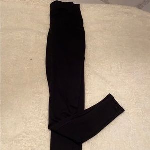 black fabletics leggings